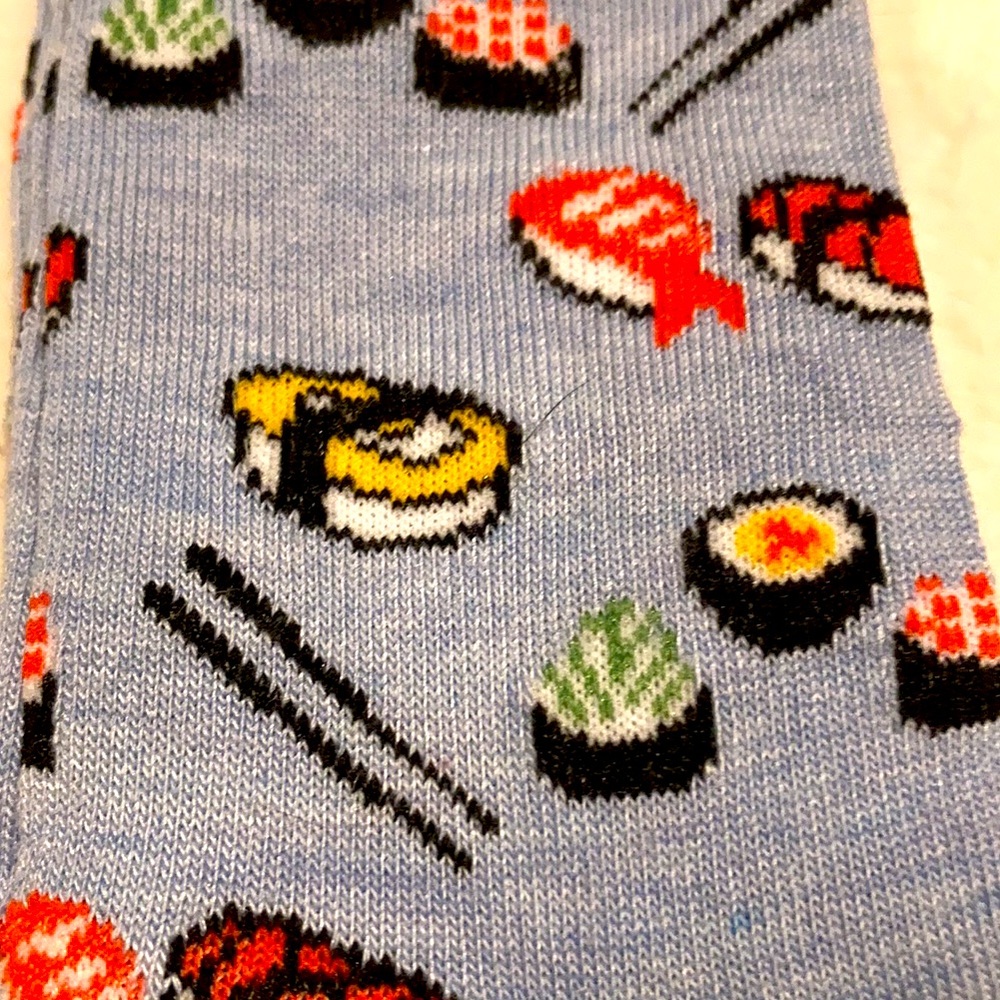 Fun Sushi Socks - Picture 2 of 4